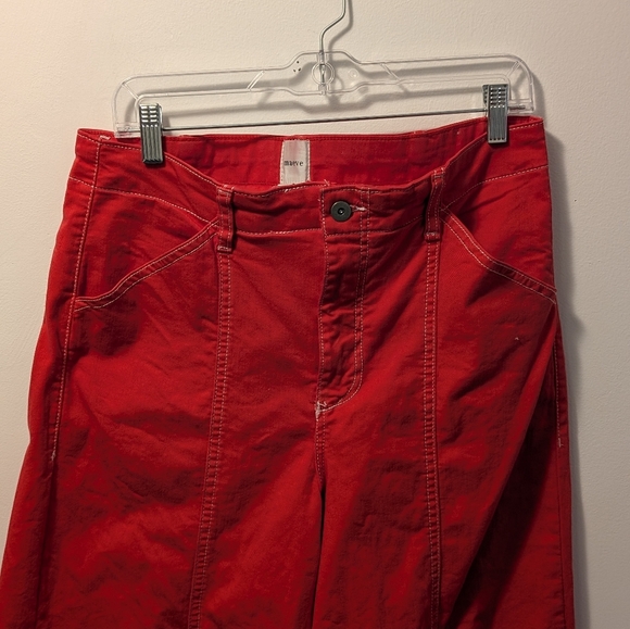 The Delaney Clean-Seamed High-Rise Wide-Leg Jeans by Maeve - Picture 5 of 14